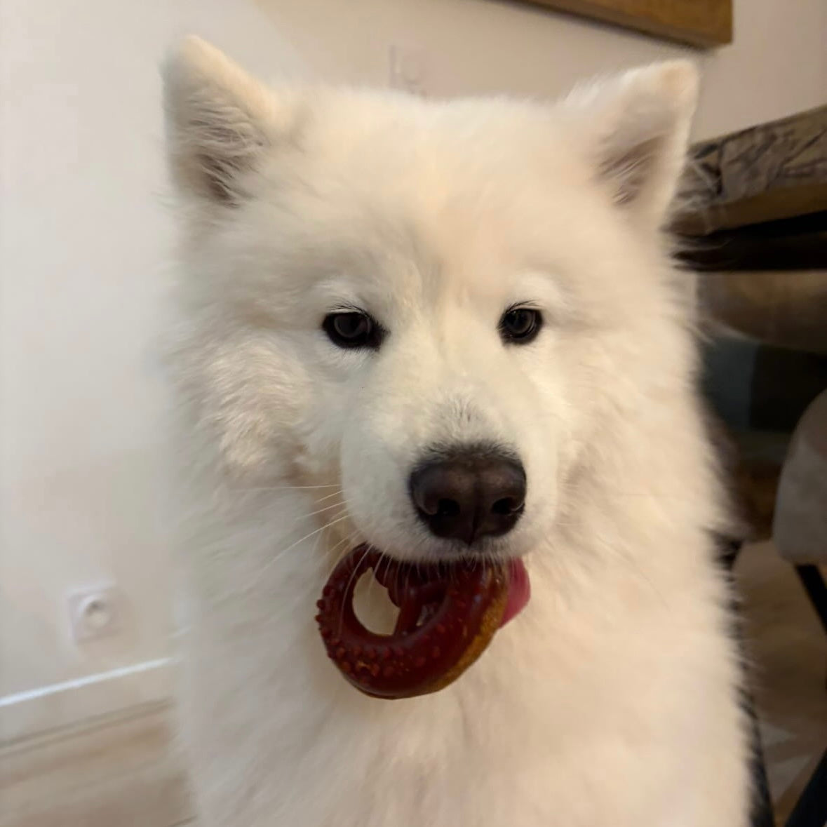 Bretzel poulet-fraise