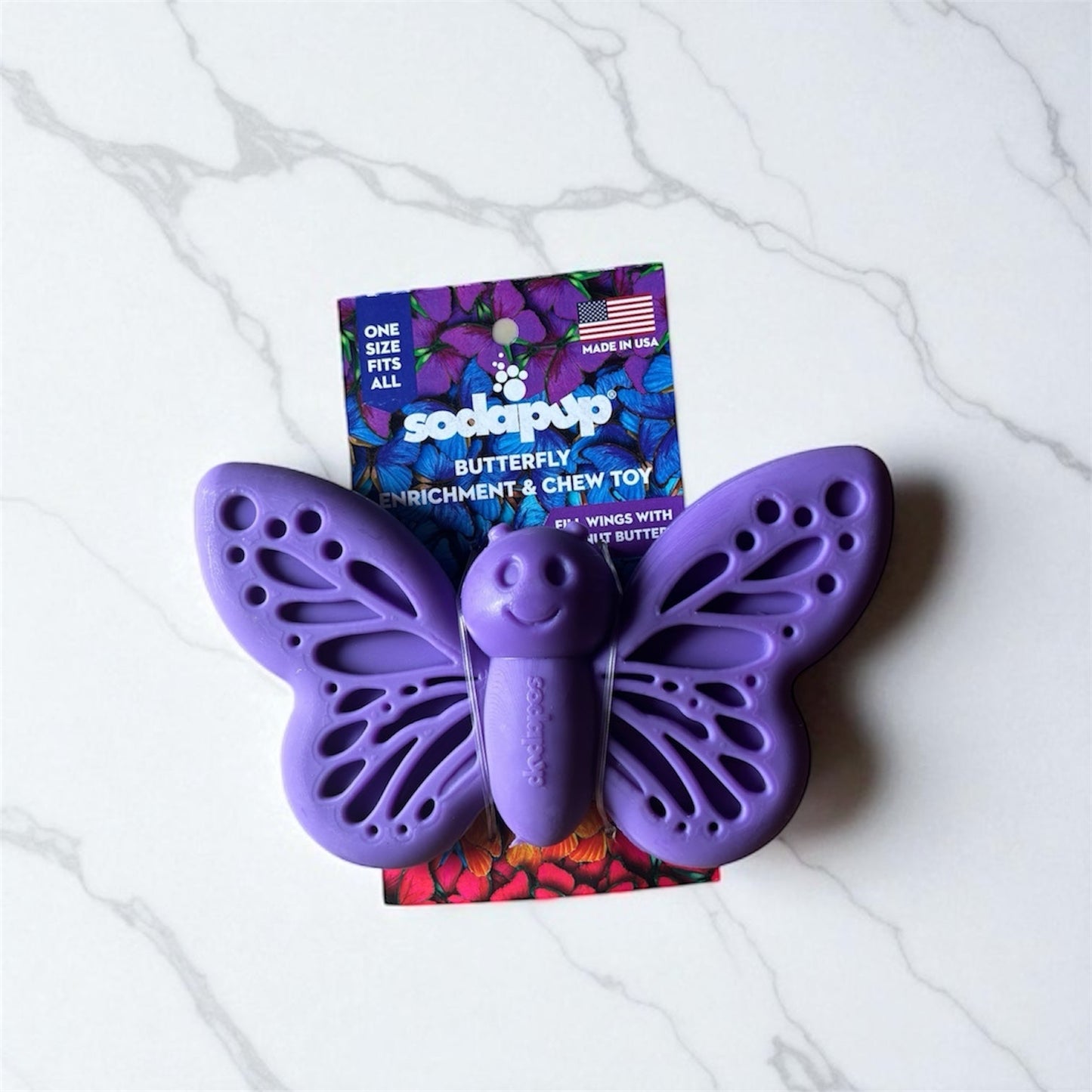 Jouet en nylon à mâcher - papillon SODAPUP