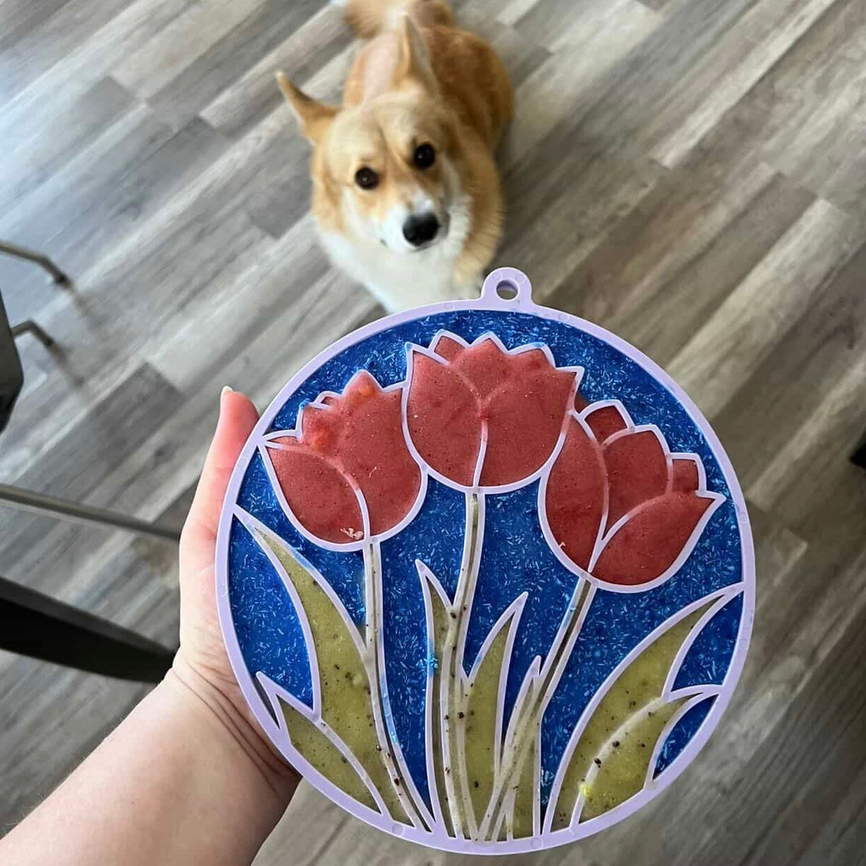 Tapis de léchage - tulipe SODAPUP