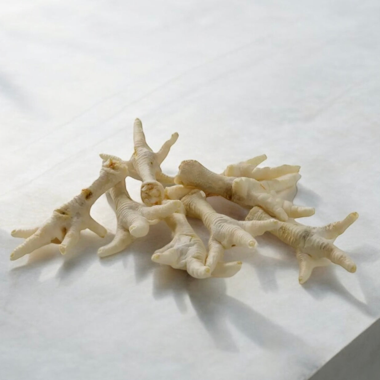 Patte de poulet soufflée
