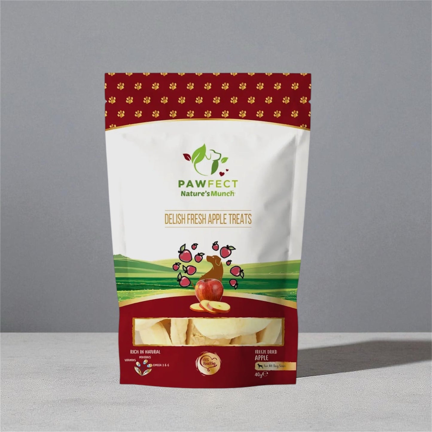 Pomme séchée Pawfect