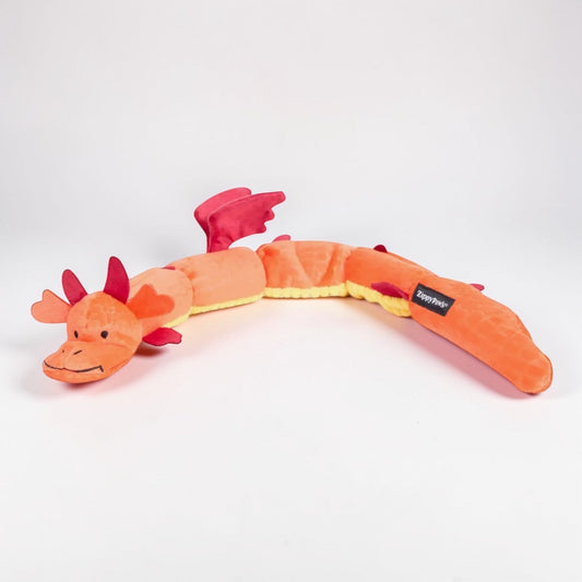 Peluche dragon orange Le Palais Canin