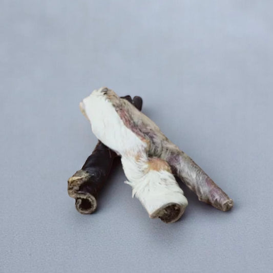 Peau de bœuf avec poils