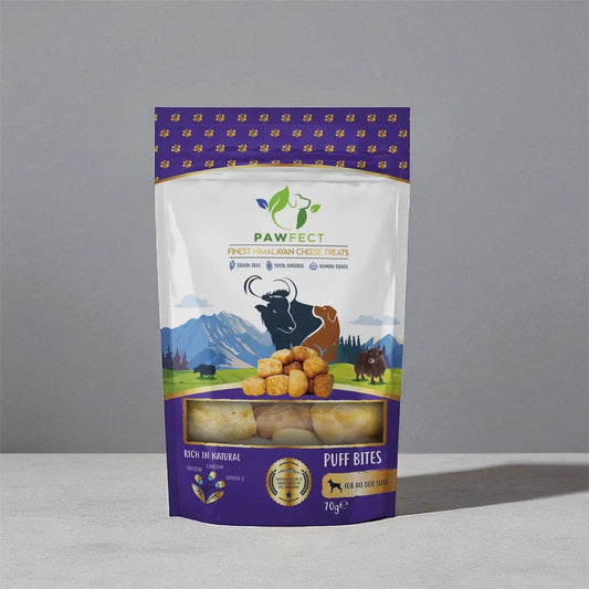 Bouchées soufflées au fromage Pawfect