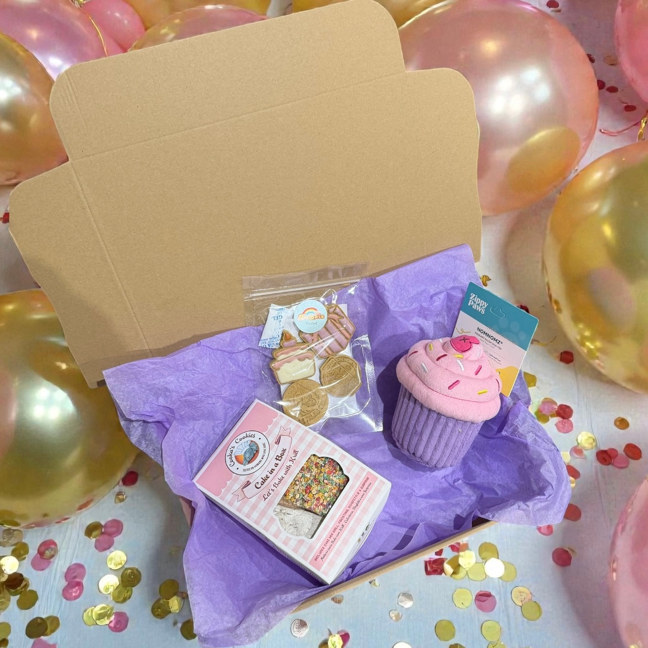 Box gâteau d'anniversaire Le Palais Canin