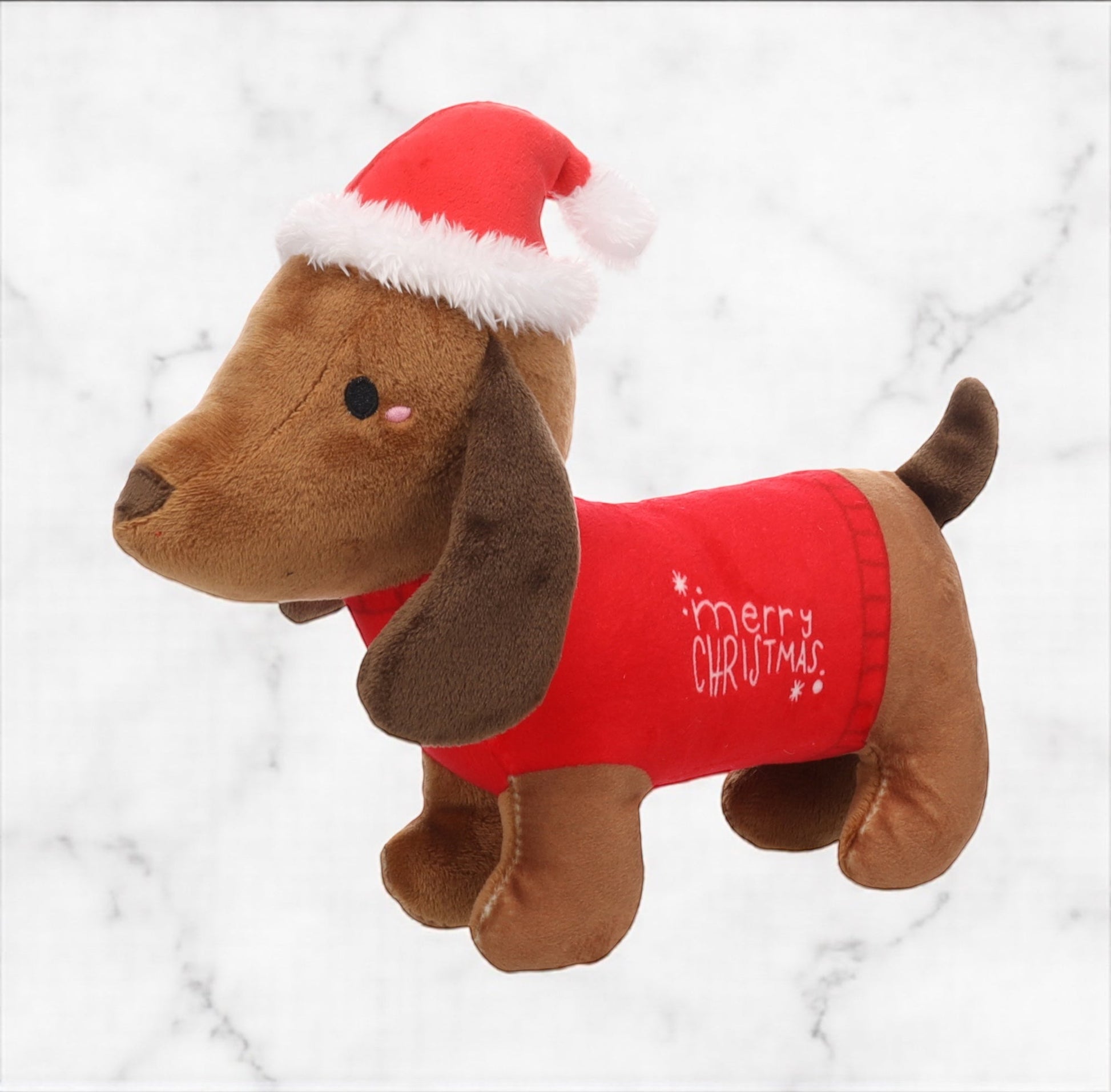 Peluche de Noël - chien Le Palais Canin