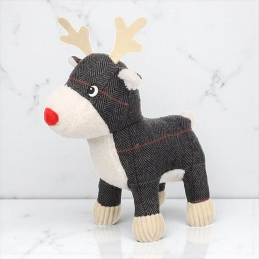 Peluche de Noël - renne gris Le Palais Canin