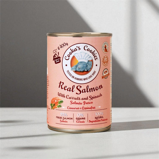 Pâtée au saumon - 400gr Cooka's Cookies