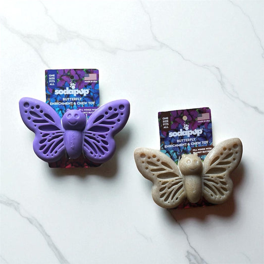 Jouet en nylon à mâcher - papillon SODAPUP