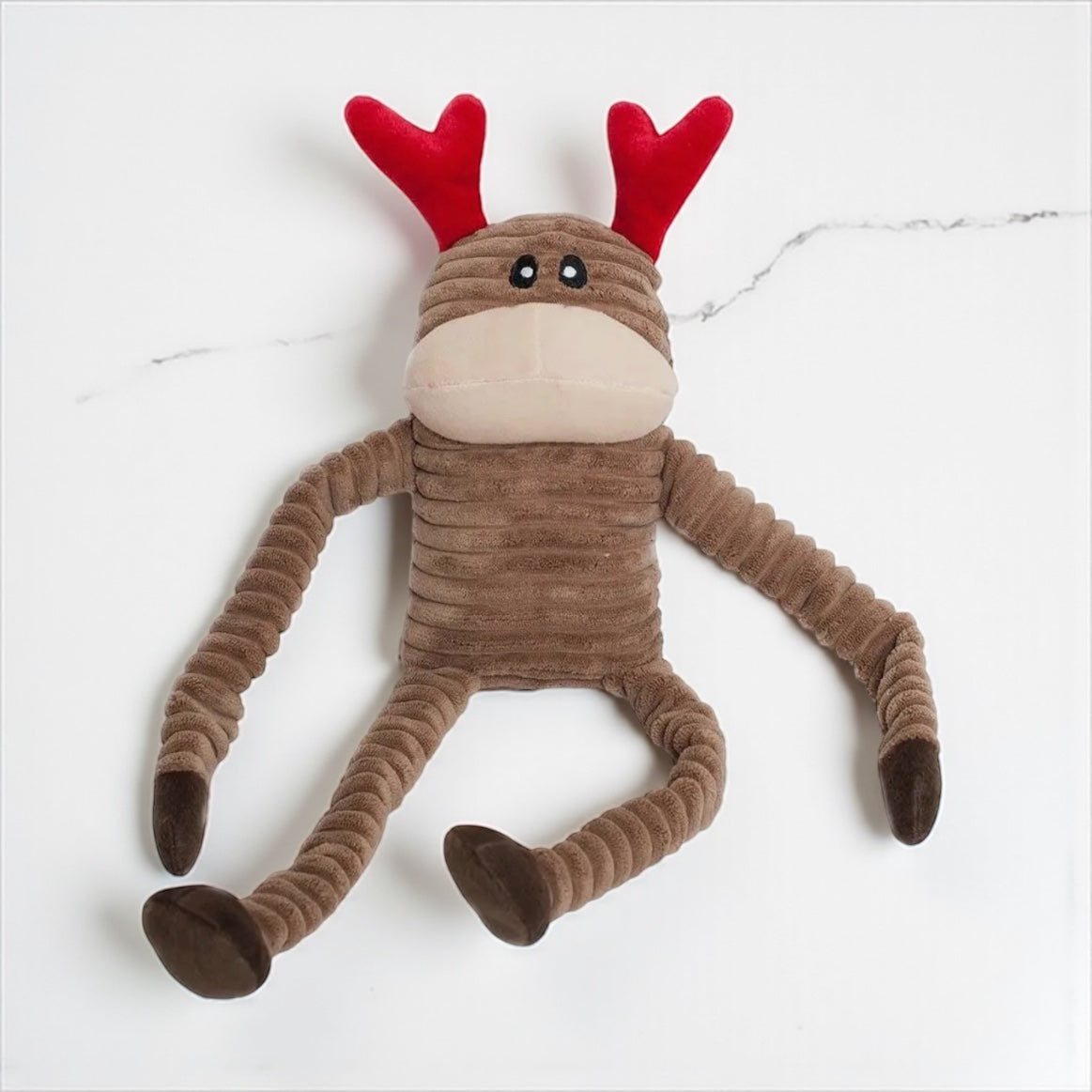 Peluche grand renne de Noël Le Palais Canin