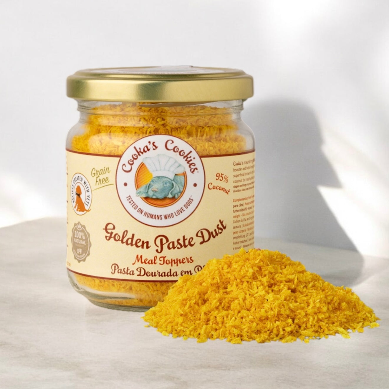 Golden Paste - noix de coco & curcuma Cooka's Cookies