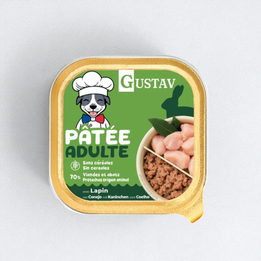 Pâtée GUSTAV - lapin Le Palais Canin
